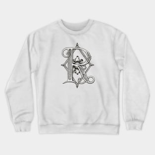 Monogram R Crewneck Sweatshirt